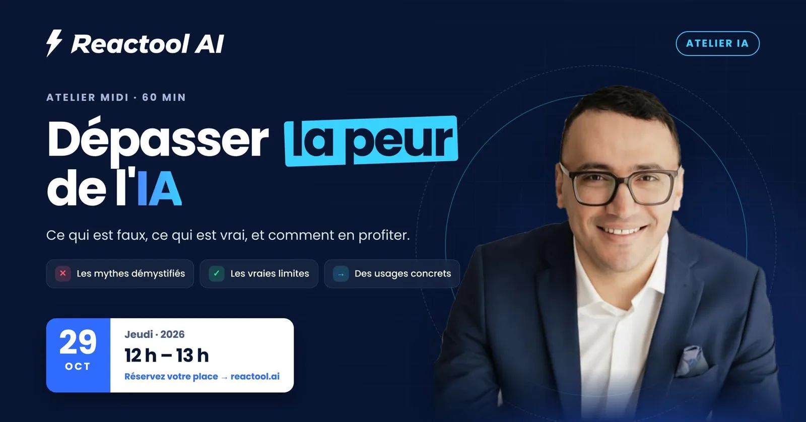 Dépasser la peur de l’IA : Ce qui est faux, ce qui est vrai, et comment en profiter